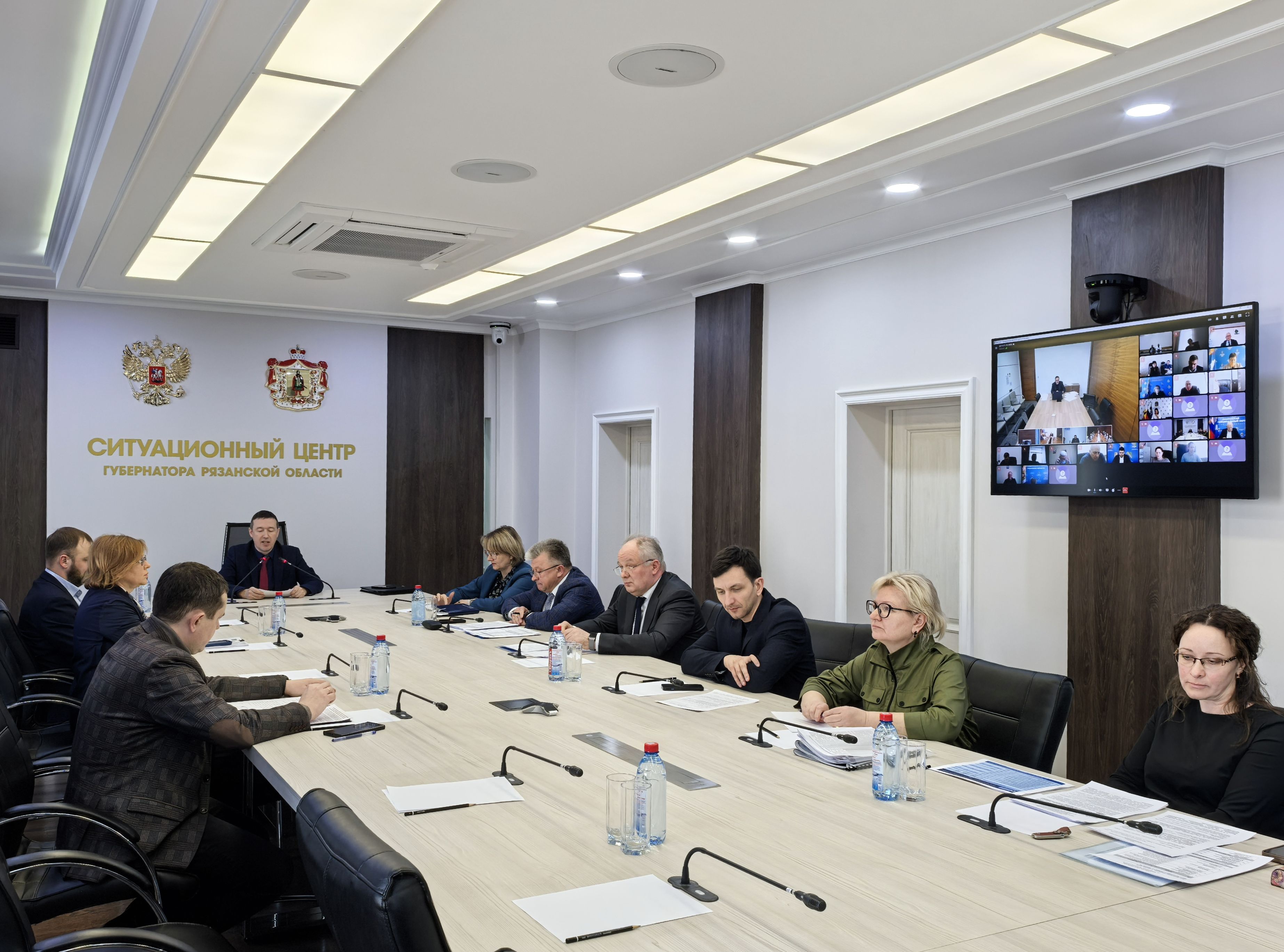 В Рязанской области состоялось заседание регионального штаба по газификации