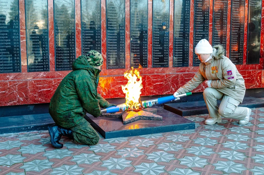 Вечный огонь в Майме